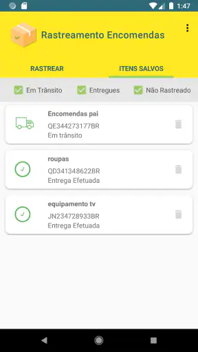 Rastreamento - Encomendas screenshot