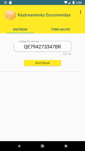 Rastreamento - Encomendas screenshot