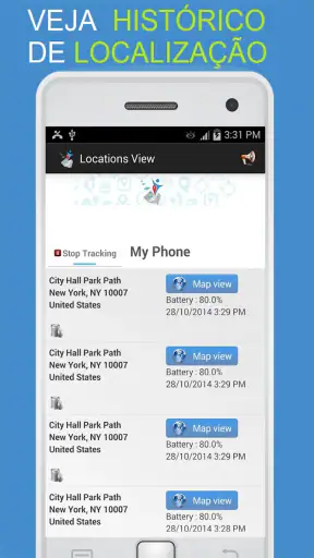 Rastreador celular por número screenshot