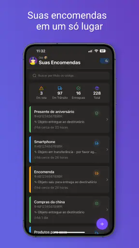 Rastreamento de Encomedas screenshot