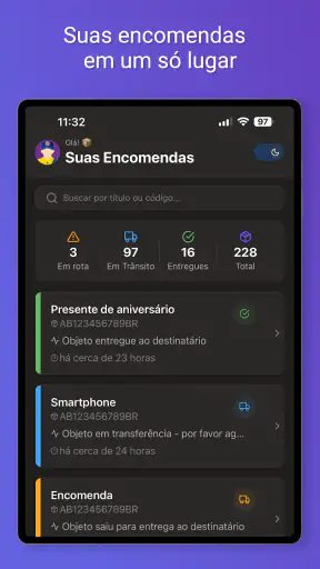 Rastreamento de Encomedas screenshot