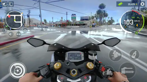 Real Moto Corrida screenshot