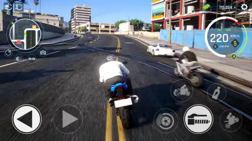 Real Moto Corrida screenshot