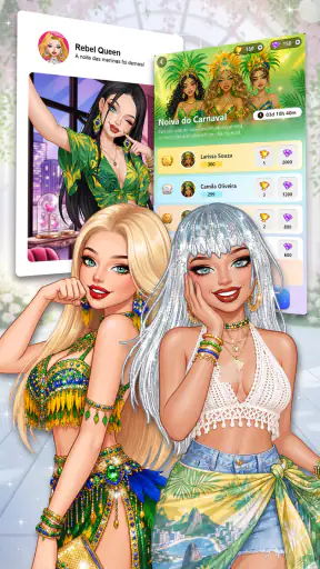 Rebel Glam: Jogos de Vestir screenshot