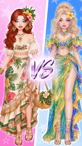 Rebel Glam: Jogos de Vestir screenshot
