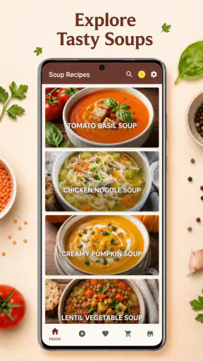 Receitas da sopa screenshot