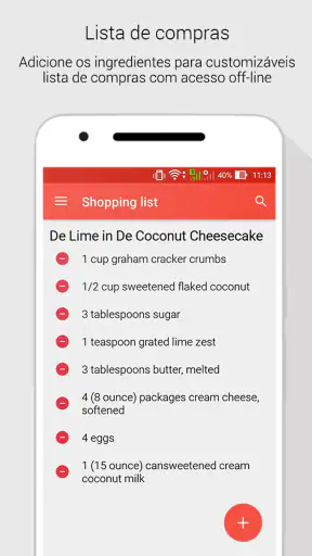Receitas de Bolos screenshot