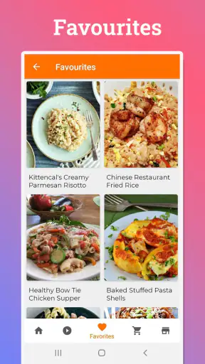 Receitas de livros de receitas screenshot