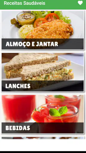 Receitas Fitness Faceis screenshot