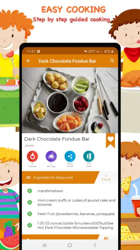 Receitas para crianças screenshot