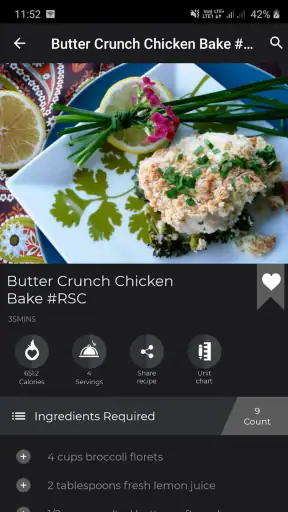 Receitas para crianças screenshot
