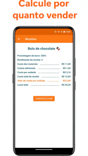 Receitas - Quanto Cobrar screenshot