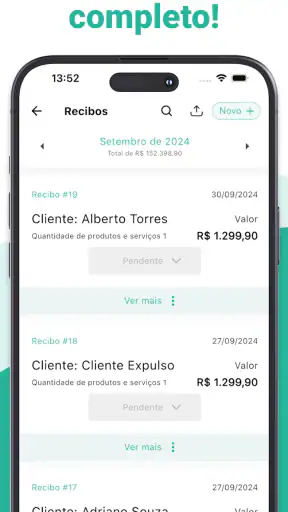 Recibo de Pagamento PDF screenshot