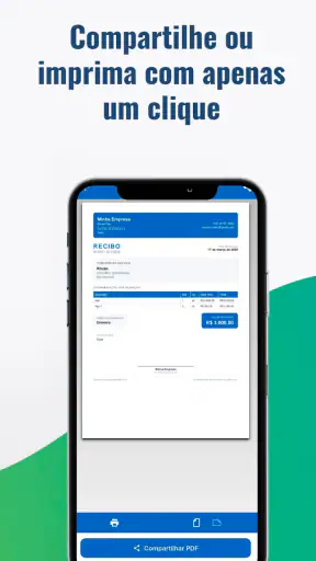 Recibo e Orçamento Fácil screenshot