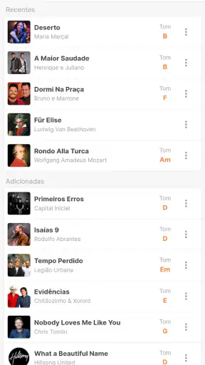 Recifra: Cifras e Letras screenshot