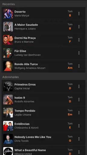 Recifra: Cifras e Letras screenshot