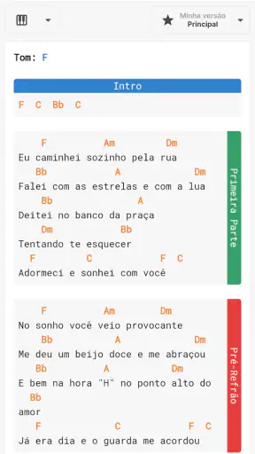 Recifra: Cifras e Letras screenshot
