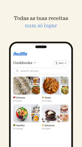 ReciMe: Receitas & Planejador screenshot