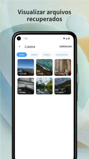 Recuperação de Dados e Fotos screenshot