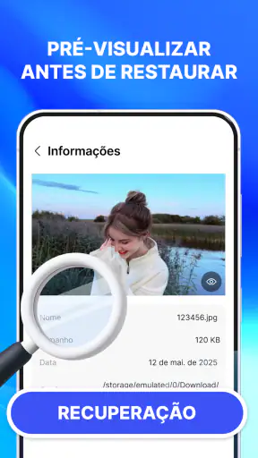 Recuperação: Foto e Vídeo screenshot