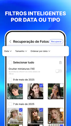 Recuperação: Foto e Vídeo screenshot