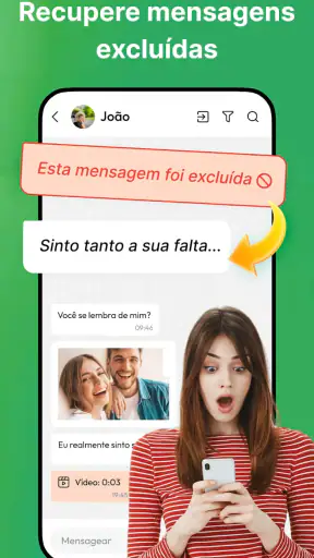 Recuperar Mensagens Excluídas screenshot
