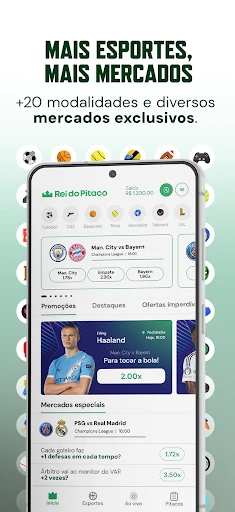 Rei do Pitaco: Apostas e Jogos screenshot