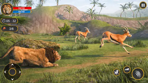 Rei Leão: Simulador de Caça screenshot