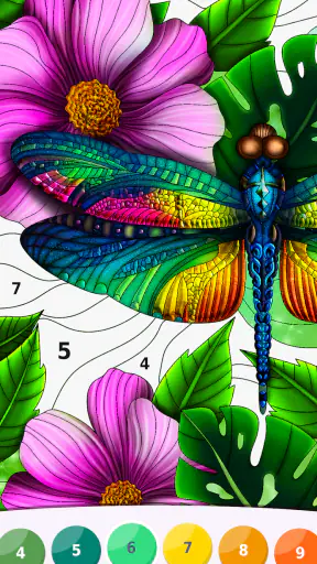 Relax - pintar por números screenshot