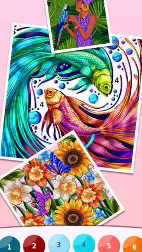 Relax - pintar por números screenshot