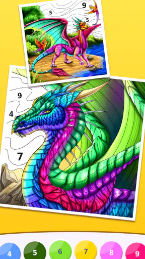 Relax - pintar por números screenshot