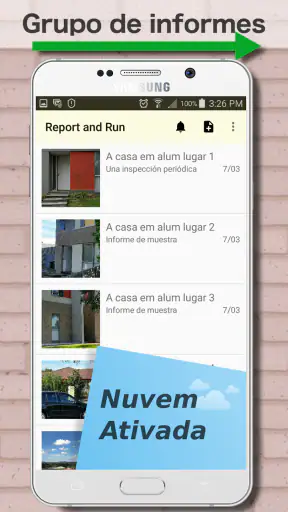Report &amp; Run - Foto PDF screenshot