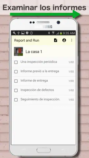Report &amp; Run - Foto PDF screenshot
