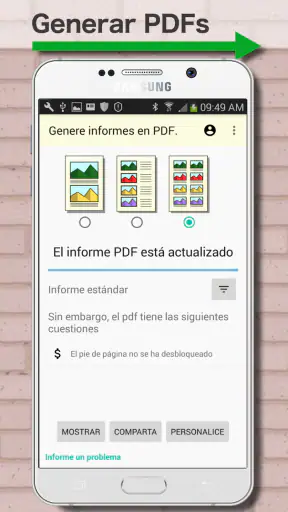 Report &amp; Run - Foto PDF screenshot