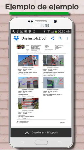 Report &amp; Run - Foto PDF screenshot