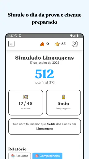 respostaCerta: Questões ENEM screenshot
