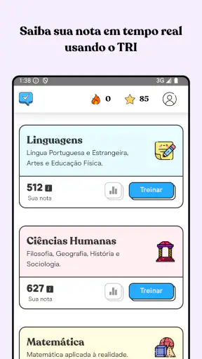 respostaCerta: Questões ENEM screenshot