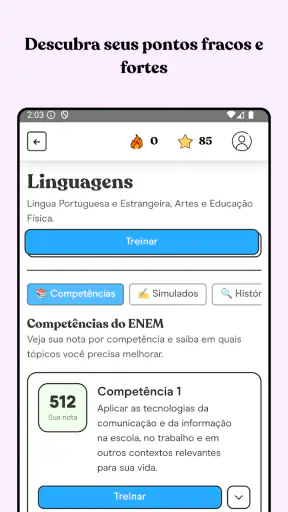 respostaCerta: Questões ENEM screenshot