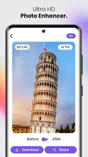 Restaurar foto - AI Enhance screenshot