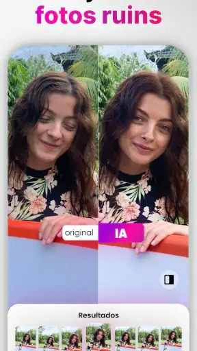 Retake AI: Editor de Fotos screenshot