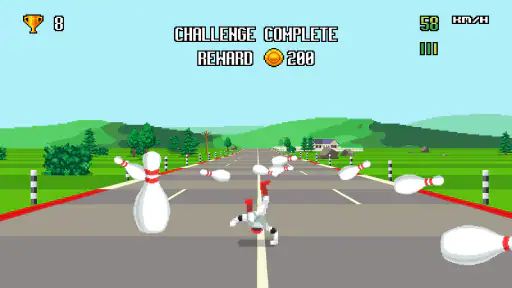 Retro Highway - Bike Racer screenshot