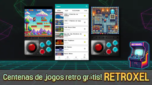 RETROXEL: Jogos Arcade Retrô screenshot