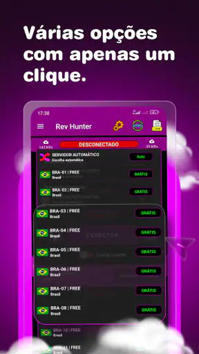 Rev Hunter - VPN screenshot