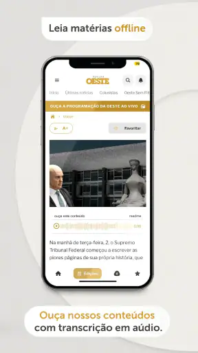 Revista Oeste screenshot