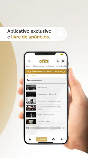 Revista Oeste screenshot