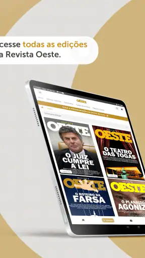 Revista Oeste screenshot