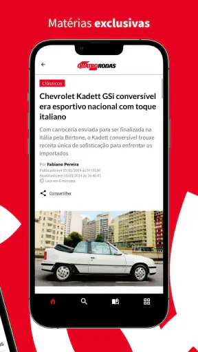Revista Quatro Rodas screenshot