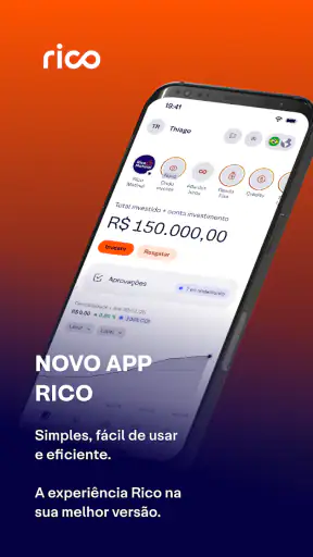 Rico: só vantagem pra investir screenshot