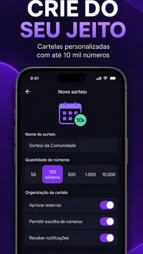 Rifa Fácil: Sorteio Online screenshot