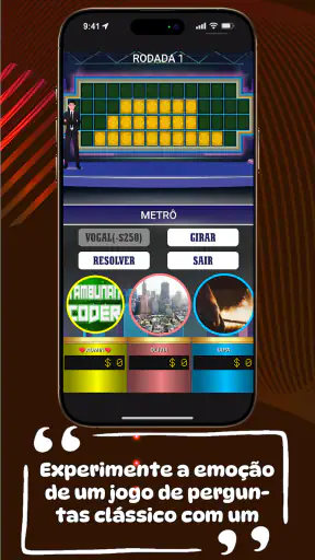 Roda a Roda Clássico screenshot